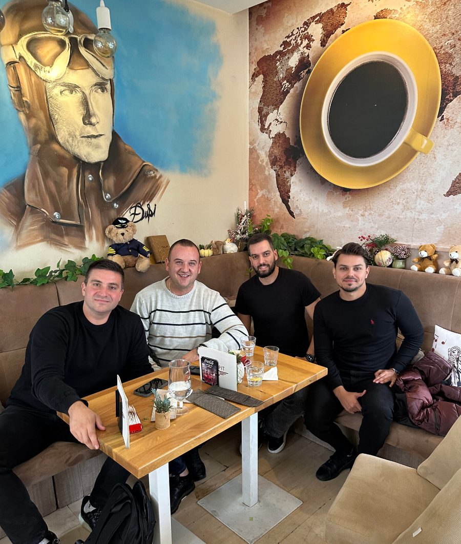 Tim No Code Balkan: Vlada, Nemanja, Nikola i Ilija